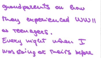 Earliest political memory of the day #83