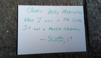 Earliest political memory of the day #166